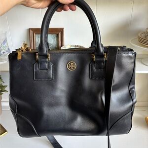 Tory Burch Robinson Tote with Gold Accents